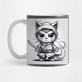 ninja kitten Mug